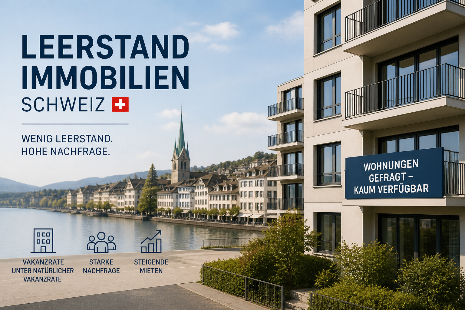 Leerstand in der Schweiz: Warum freie Wohnungen trotz Wohnungsnot verschwinden